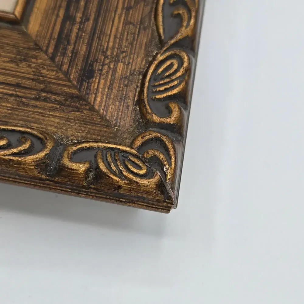 Vintage Ornate Gilt Wood Frame 14x12x1.5